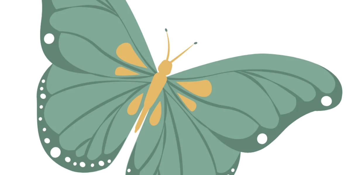 Vlinder transparant