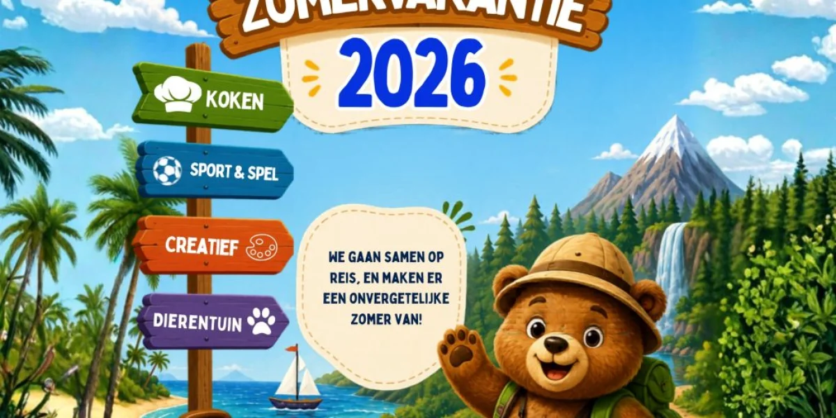 Programma Vakantieopvang BSO, 13 juli t/m 21 augustus 2026