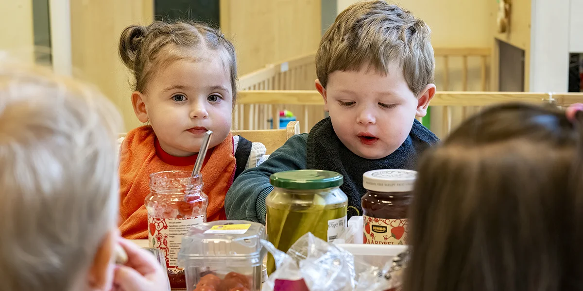 Samen lunchen - kleuters - Wijzer Vlaardingen Maassluis